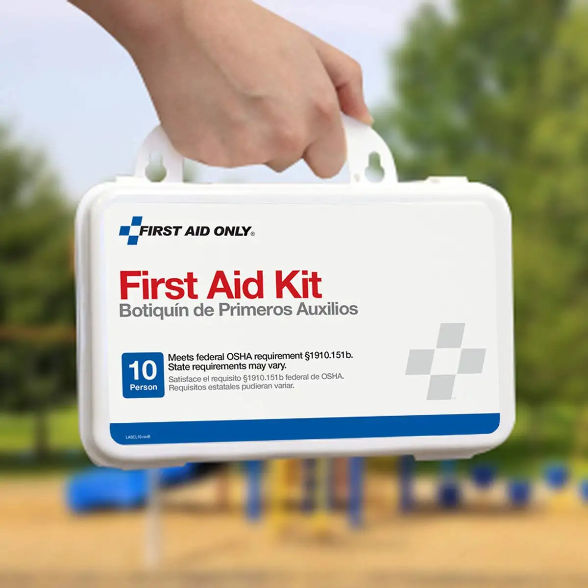 First Aid Only 6060 10-Person Emergency First Aid Kit for Office - 6117u9c0z5l._sl1200_